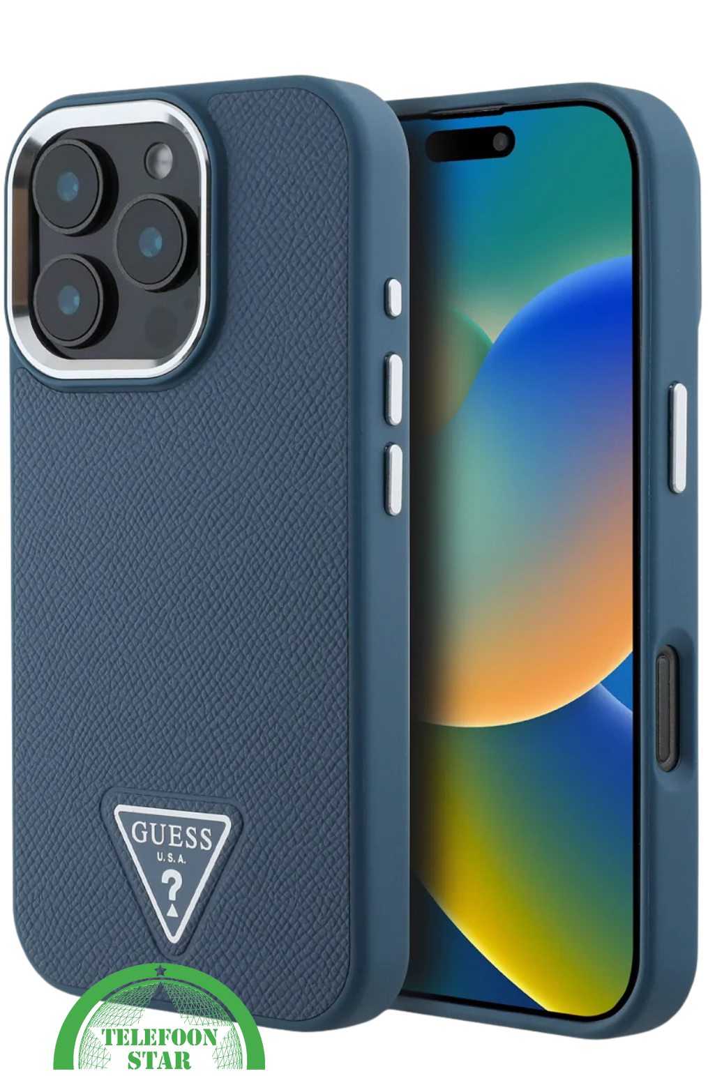 Hoesje voor iPhone 16 pro –Zwart | Elegant Design met Luxe Bescherming