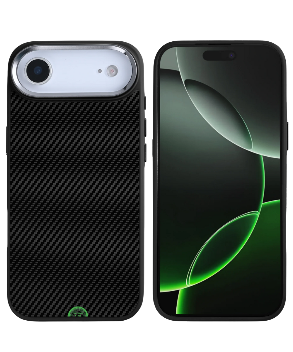 hoesje iPhone 17 Air Zwart Anti Grip Case TPU/kunststof
