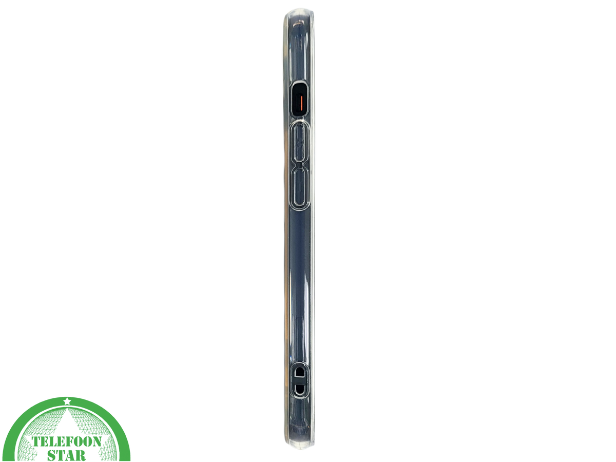iPhone 15 Transparant Hoesje met Gedroogde Bloemen – Elegant en Beschermend