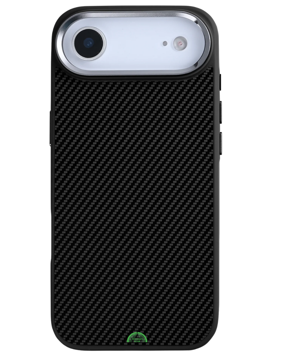hoesje iPhone 17 Air Zwart Anti Grip Case TPU/kunststof