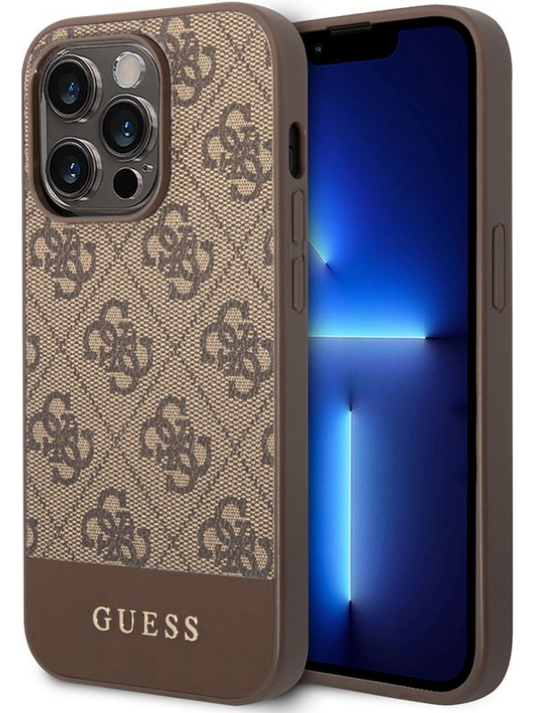 Bruin Guess Hoesje voor iPhone 13 Pro