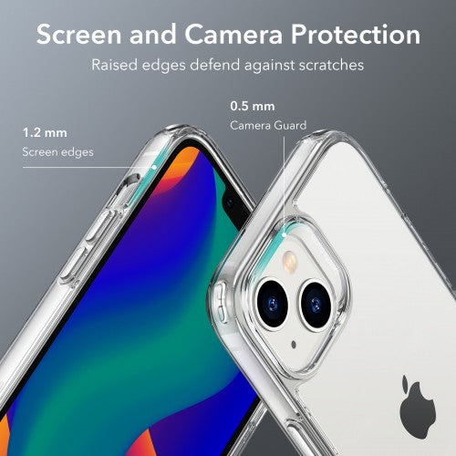 iPhone 14 hoesje met standaard doorzichtig