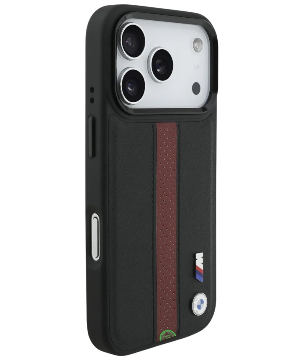 Hoesje voor iPhone 17 Pro Max Black Racing Edition Carbon Shield Sport Case