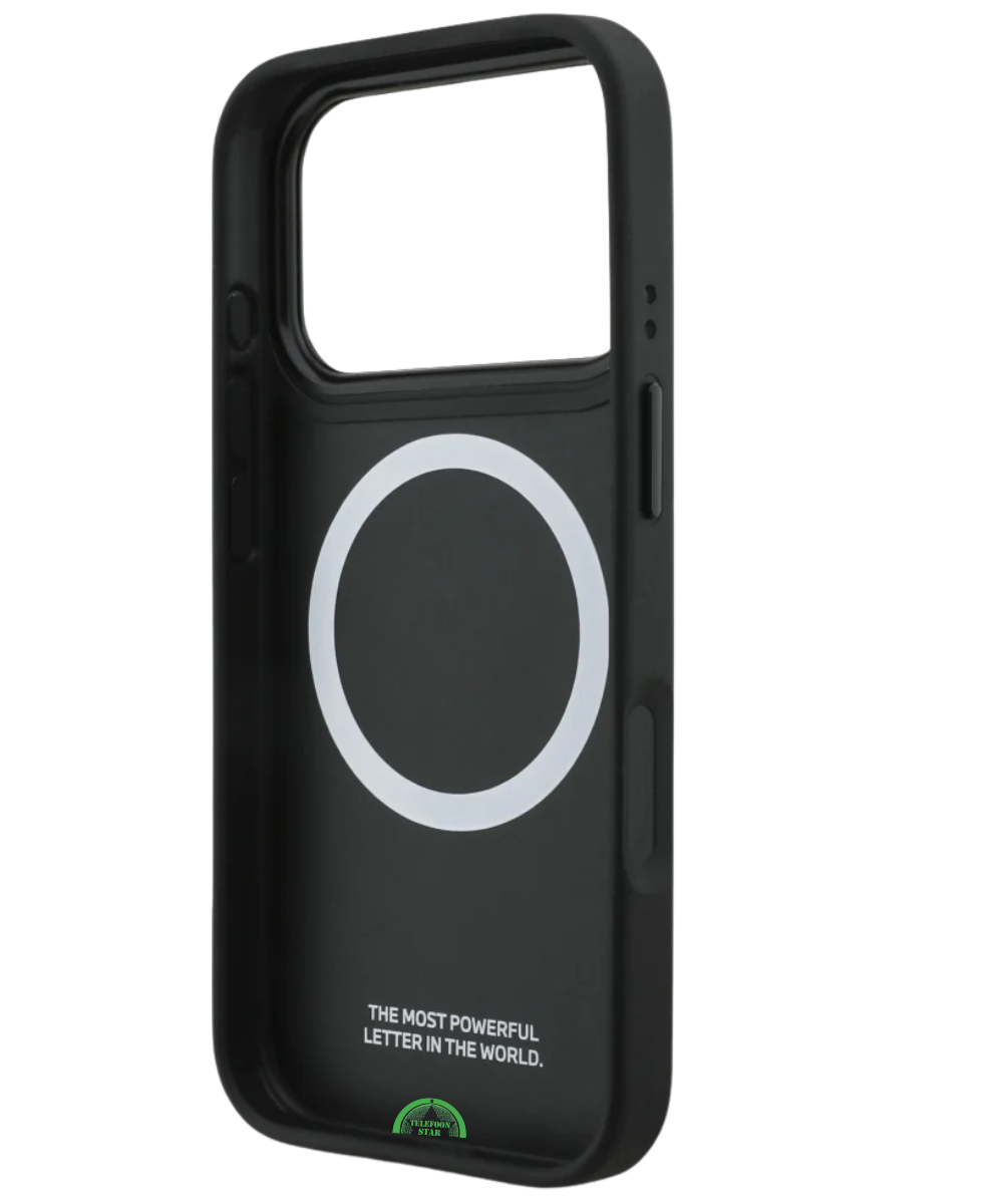 Hoesje voor iPhone 17 Pro Max Black Racing Edition Carbon Shield Sport Case