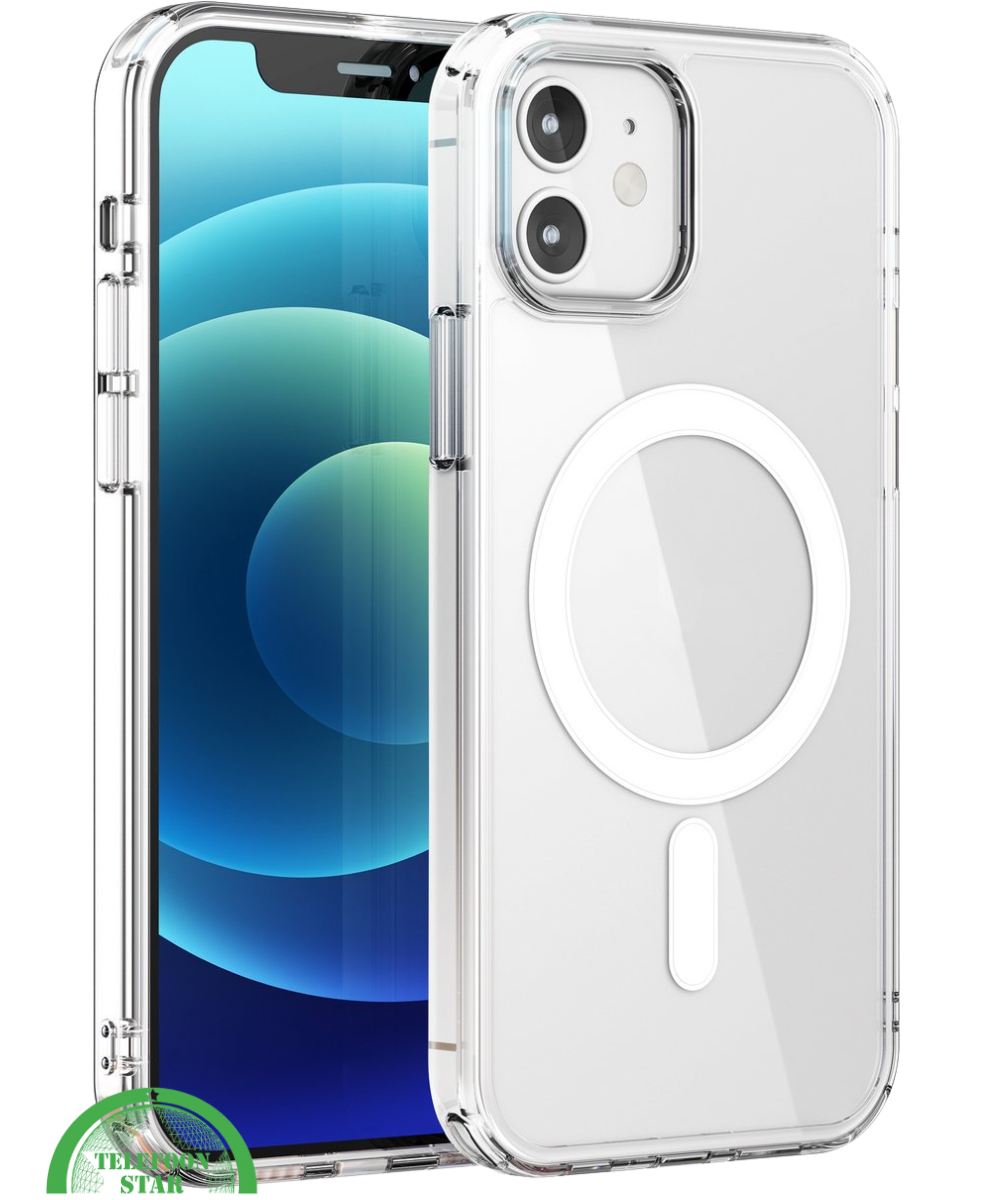 Hoesje voor iPhone 11 – Slank, Sterk & Transparant MagSafe