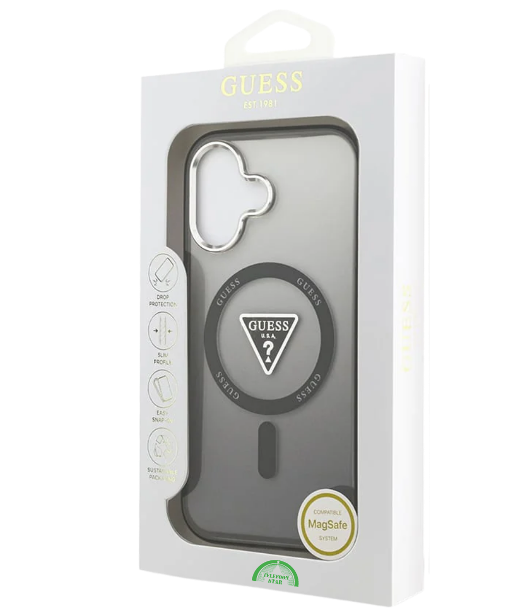 hoesje iPhone 17 Smoke Gray met Magneet-Ring, Camera Strak