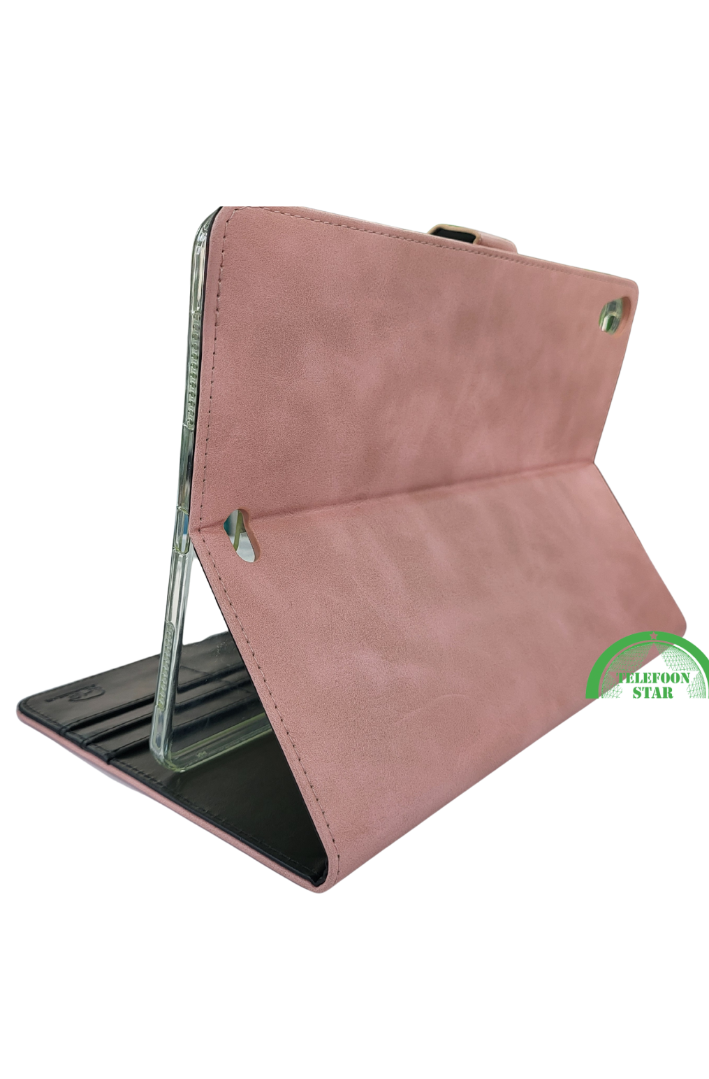 Roze iPad Air 5 Hoesje 10.9 (2022) – Slanke Bescherming met Magnetische Voorflap