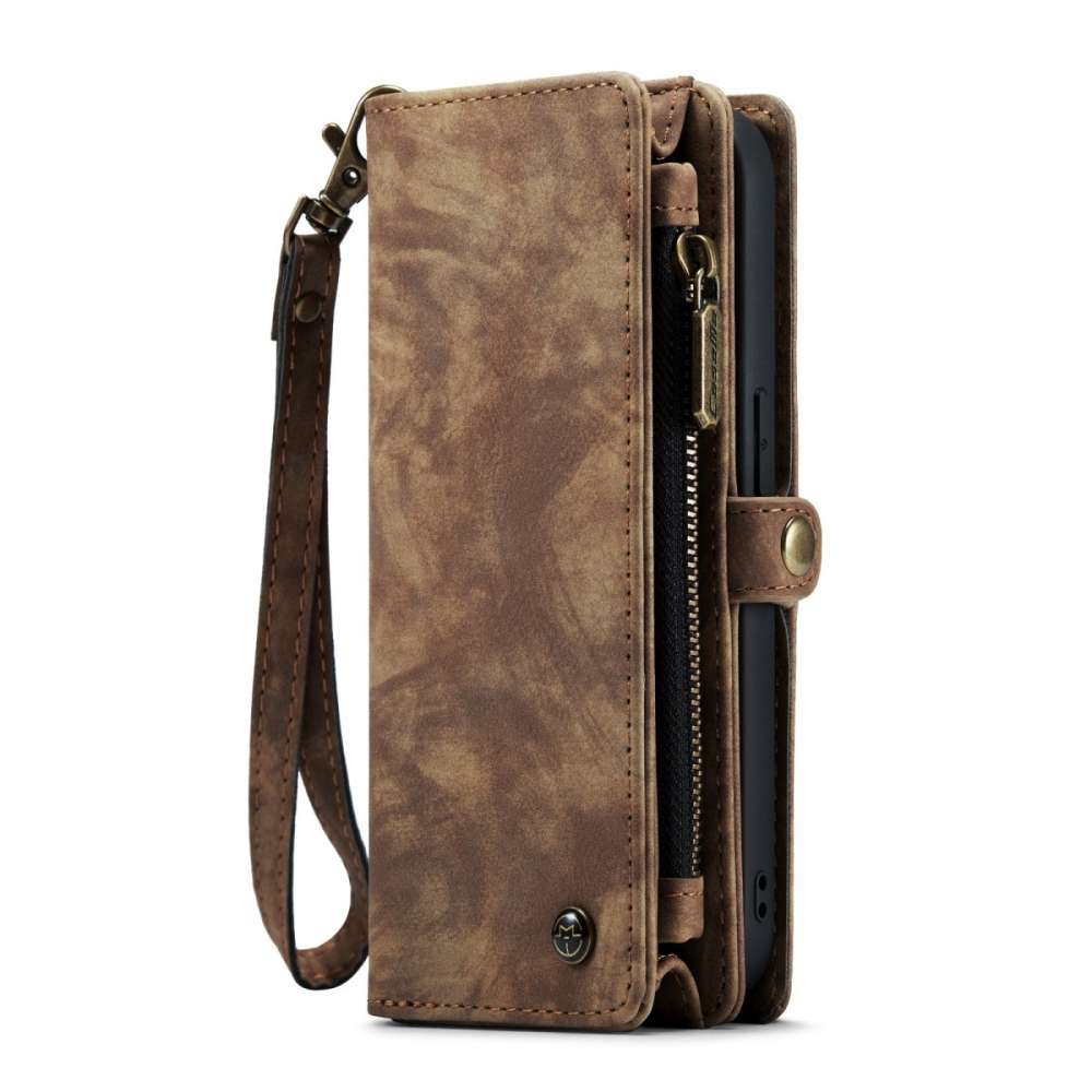 iPhone 14 Pro Max 3-in-1 portemonnee hoesje bruin