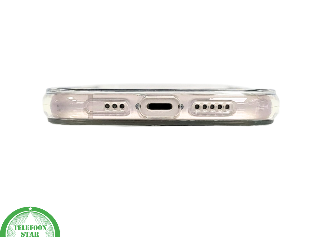 GreenNature Soft Case – Bladeren Hoesje iPhone 13 / 14 Transparant | Telefoonstar.nl