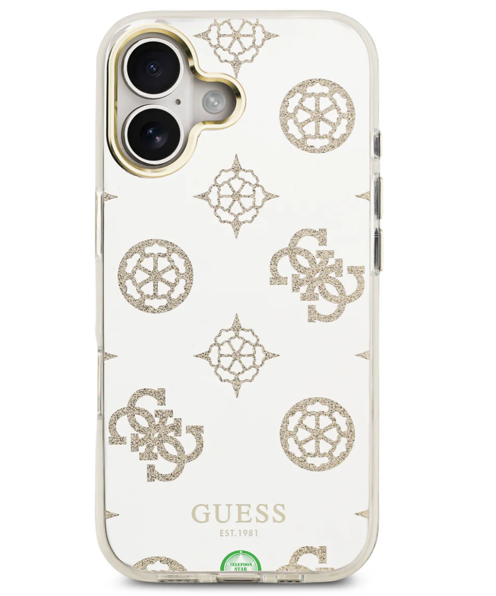 Hoesje iPhone 17 Glitter Mirrored Magsafe Compatible Gold Phone Case en Sterke Slank