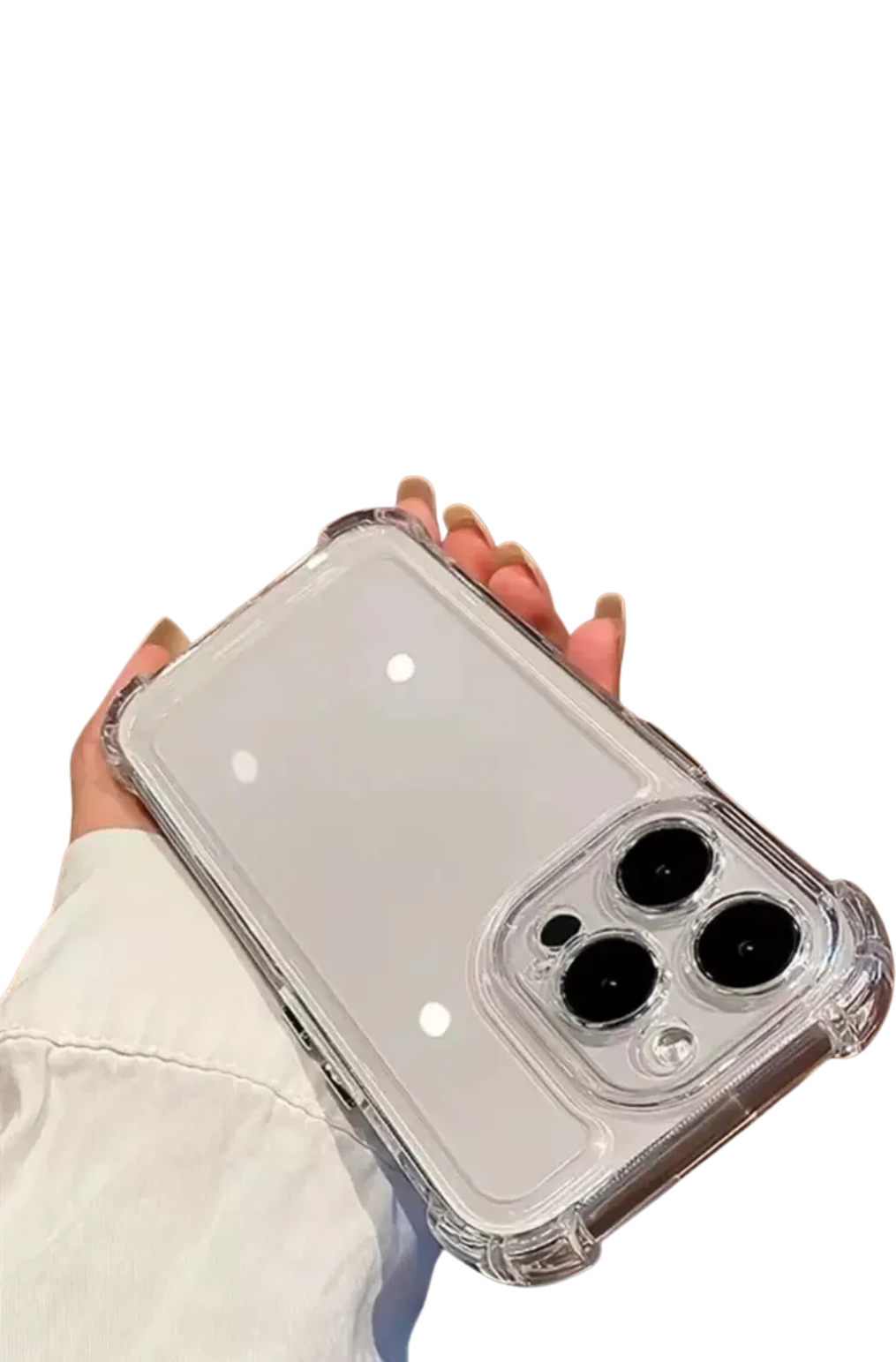 Transparant Antishock Hoesje voor iPhone 16 pro – Silicone, Flexibel, Helder & Extra Sterk | Telefoonstar