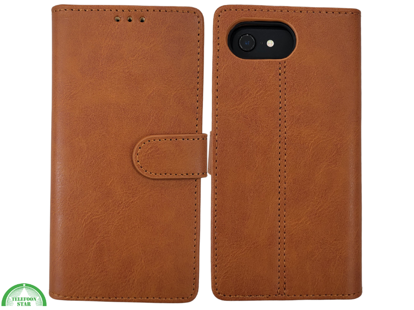 Wallet Case Licht Bruin IPhone 17E