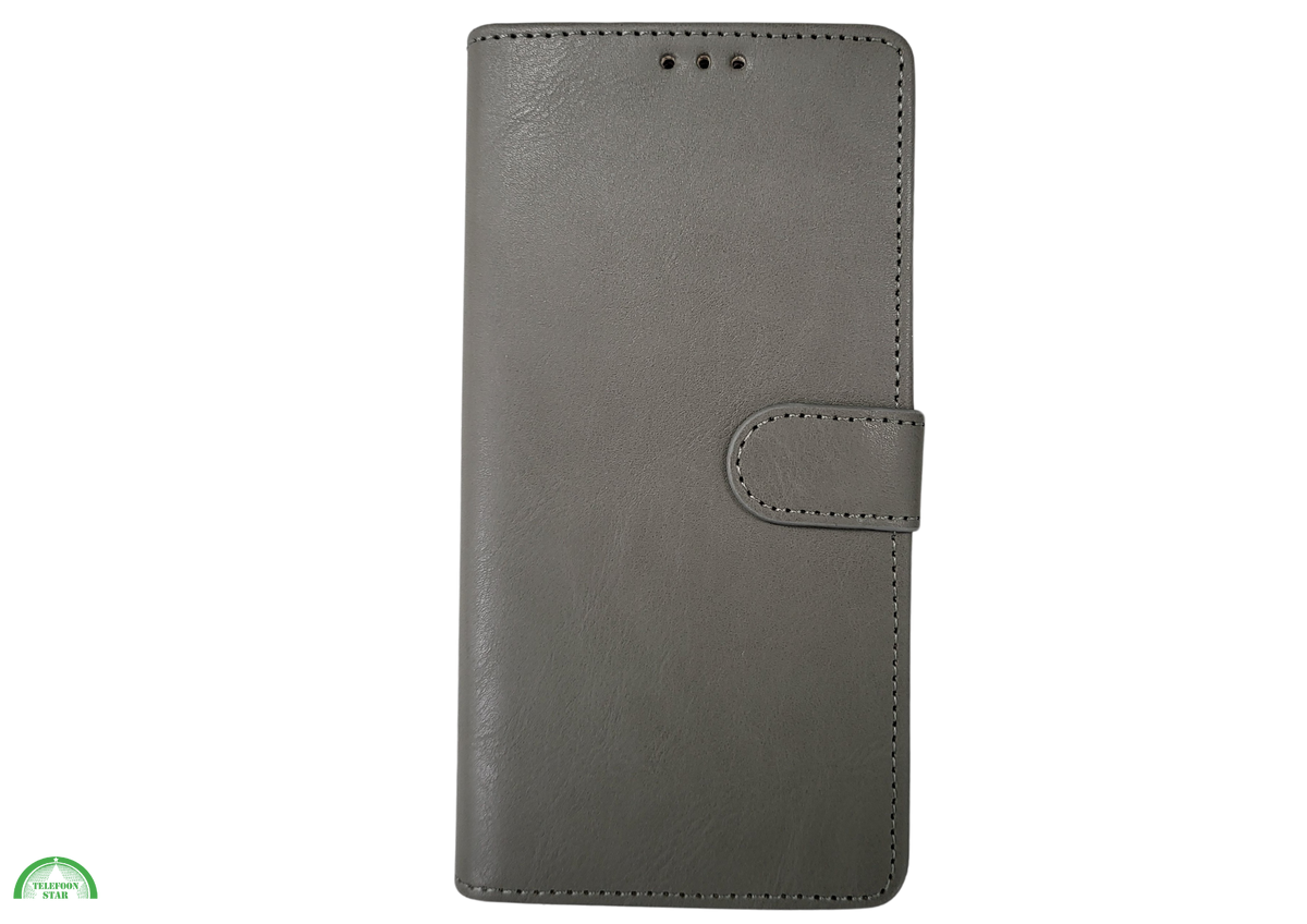 Hoesje voor Samsung Galaxy S26 Plus Boek Case Leer Stijlvolle en Wallet Grijs