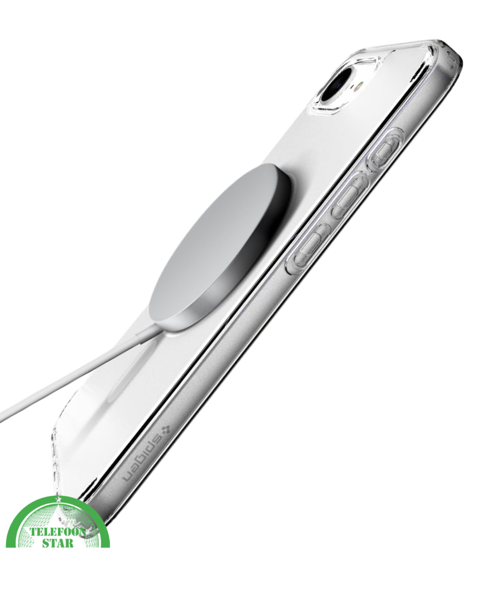 Hoesje voor iPhone 16E Transparant MagSafe Hoesje – Slank, Sterk & MagSafe