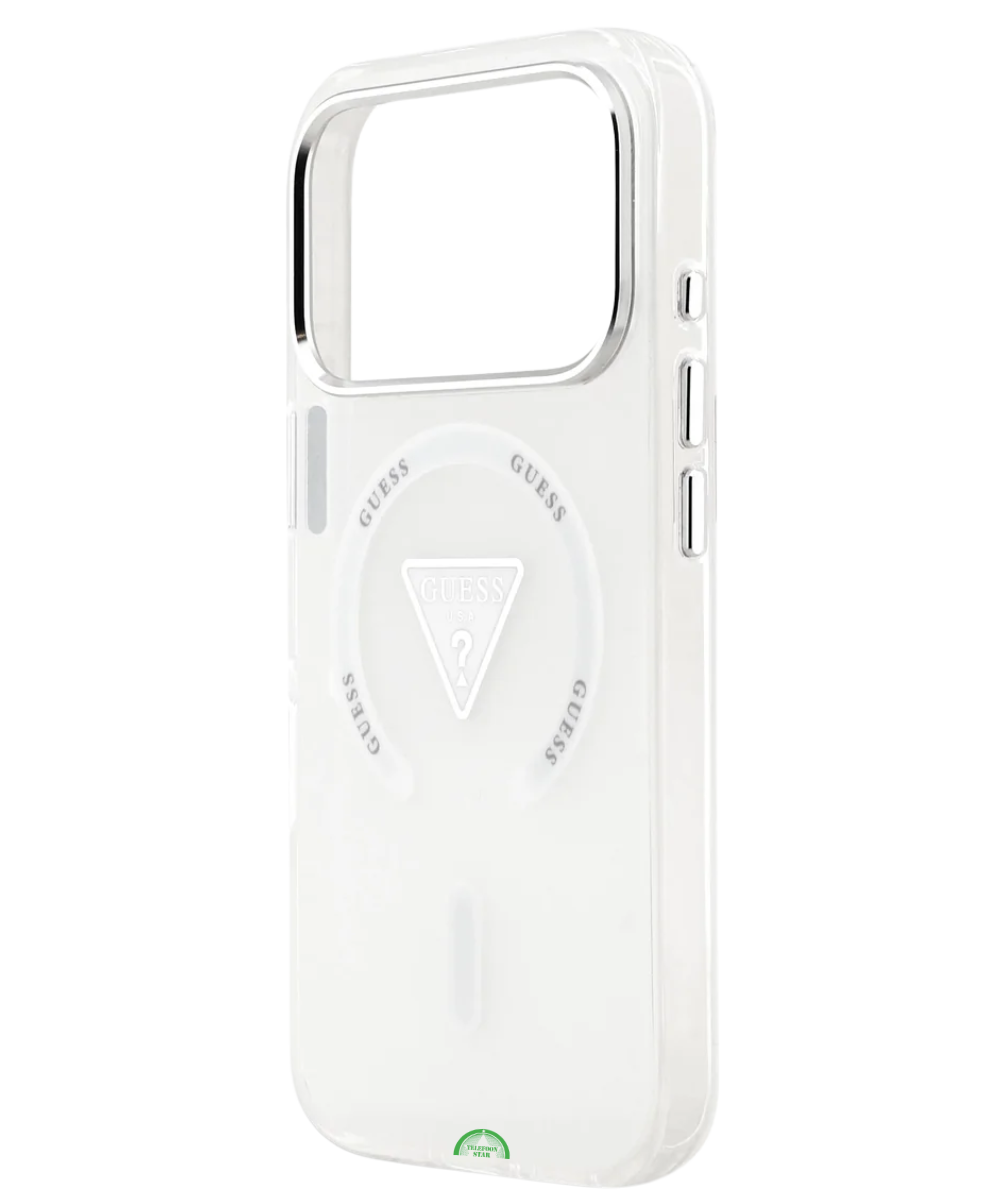 Hoesje voor iPhone 17 Pro met MagSafe-ringlook en Camera-bescherming