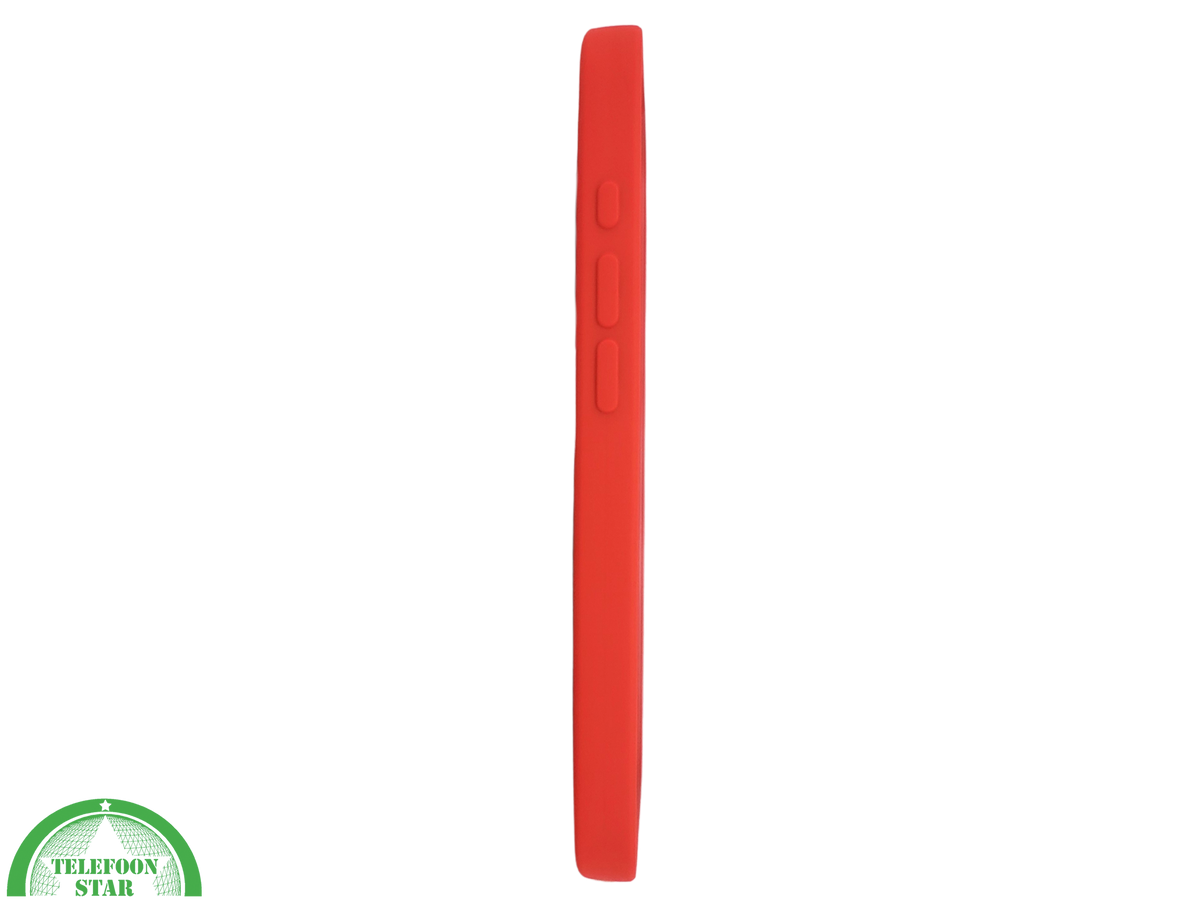 iPhone 16 Pro Rood Hoesje – Mat Design met Verhoogde Camerabescherming