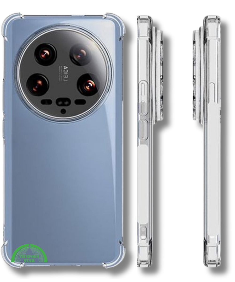 Hoesje voor Xiaomi 14 Ultra Transparant Licht strak