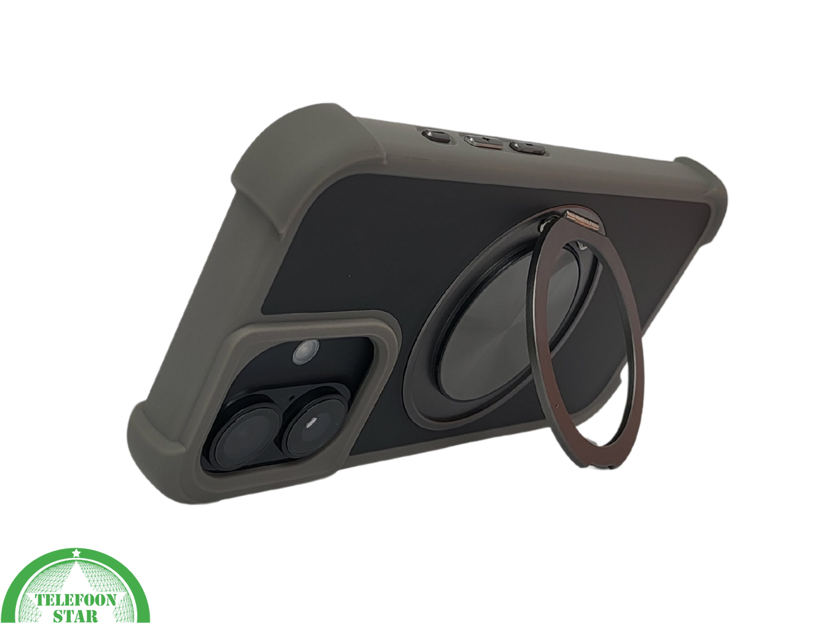 iPhone 16 Plus robuust met MagSafe ring en schokbestendige