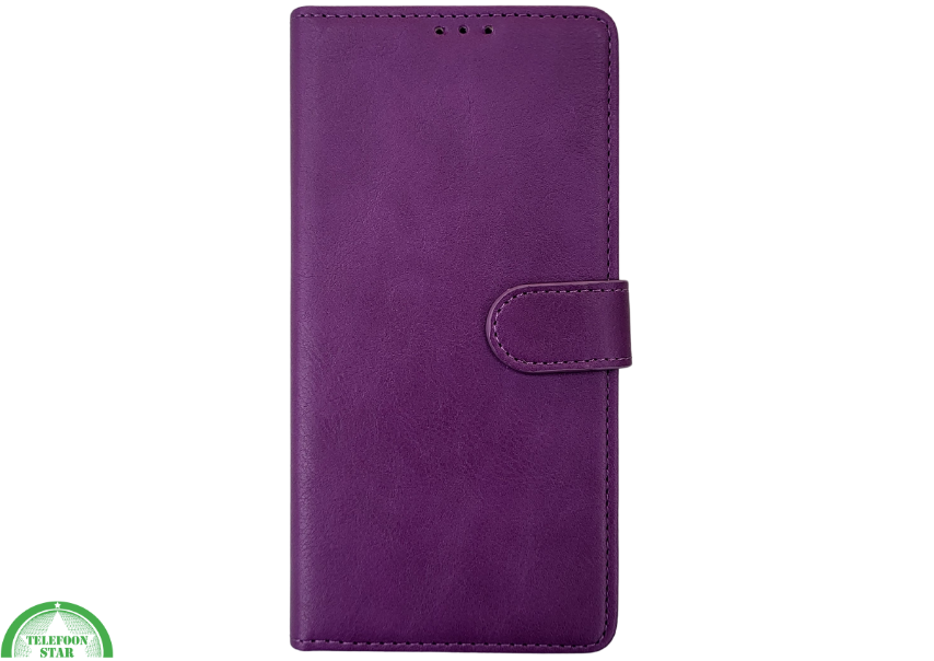 Boekcase Hoesje voor Samsung S26 Ultra diep paars