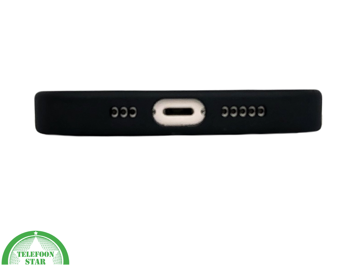 ClearMag Edge – MagSafe Transparant iPhone 13 / 14 Hoesje met Zwarte Rand | Telefoonstar.nl