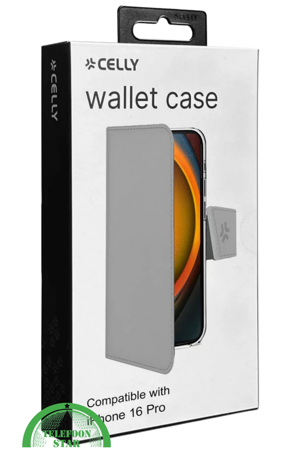 iPhone 16 Pro Bookcase Hoesje – Bruin | Elegant Design met Volledige Bescherming