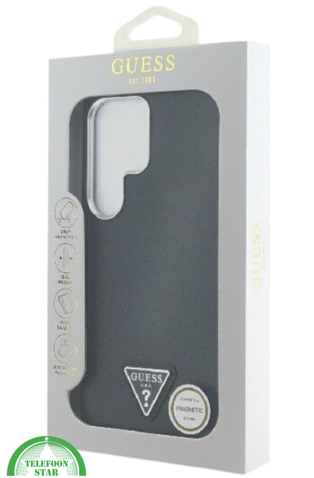 Backcover Hoesje voor S25 Ultra -Zwart