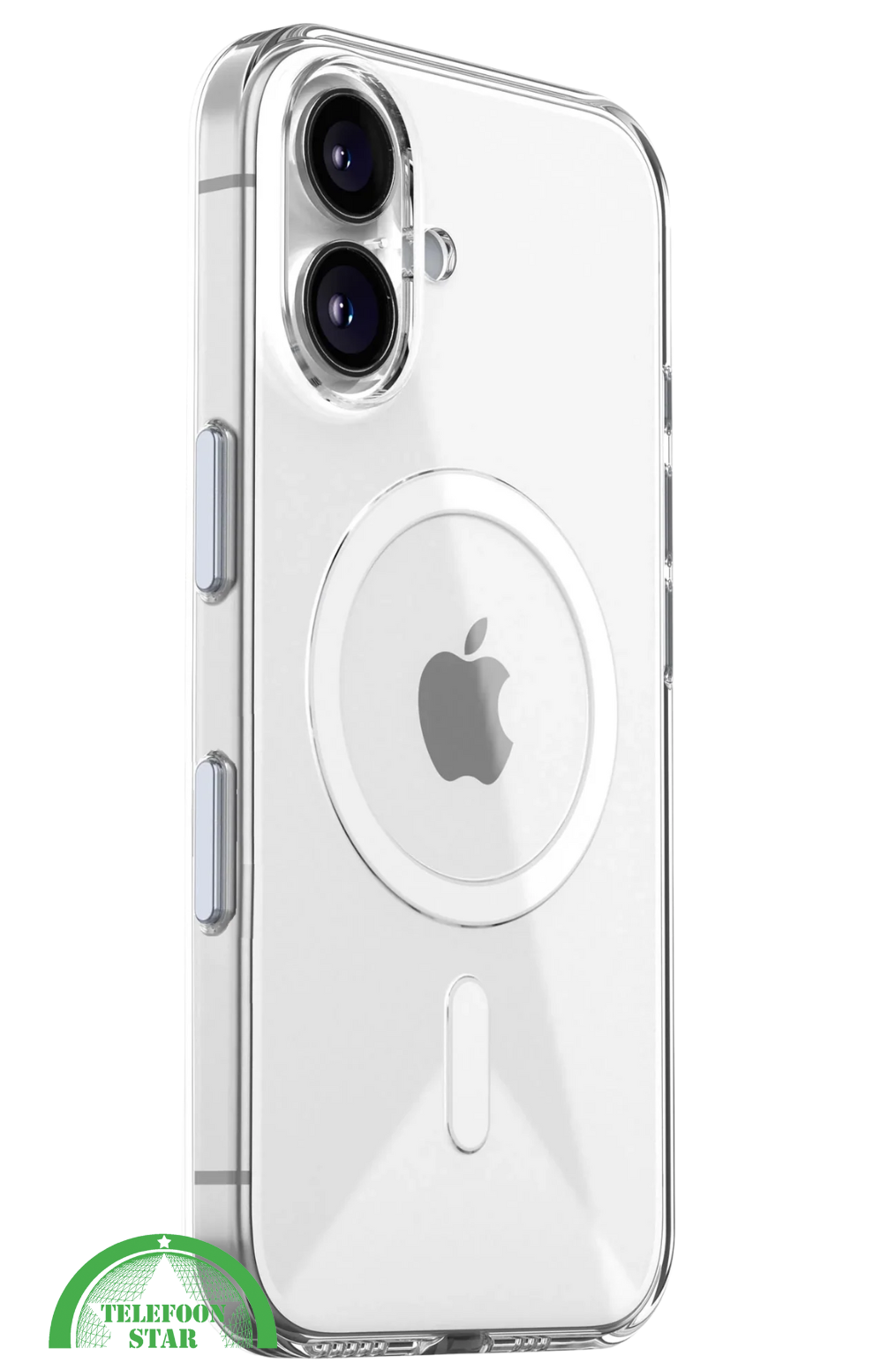 MagSafe Silicone Hoesje voor iPhone 17 – Transparant, Flexibel en Klaar voor Elke Dag
