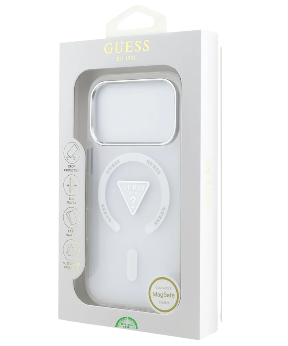 Hoesje voor iPhone 17 Pro met MagSafe-ringlook en Camera-bescherming