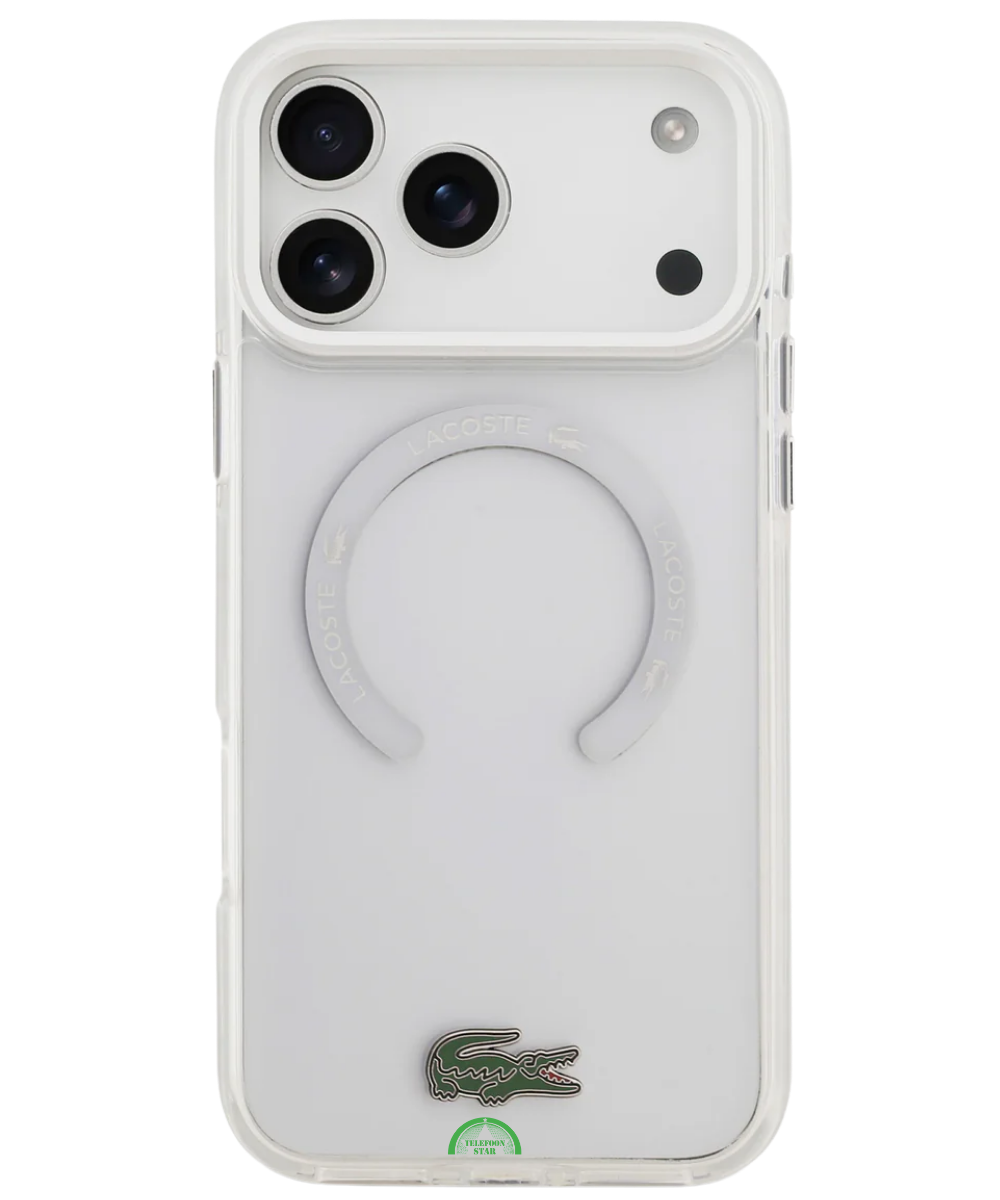 Hoesje voor iPhone 17 Pro Max Clear Mag Grip Shield Case