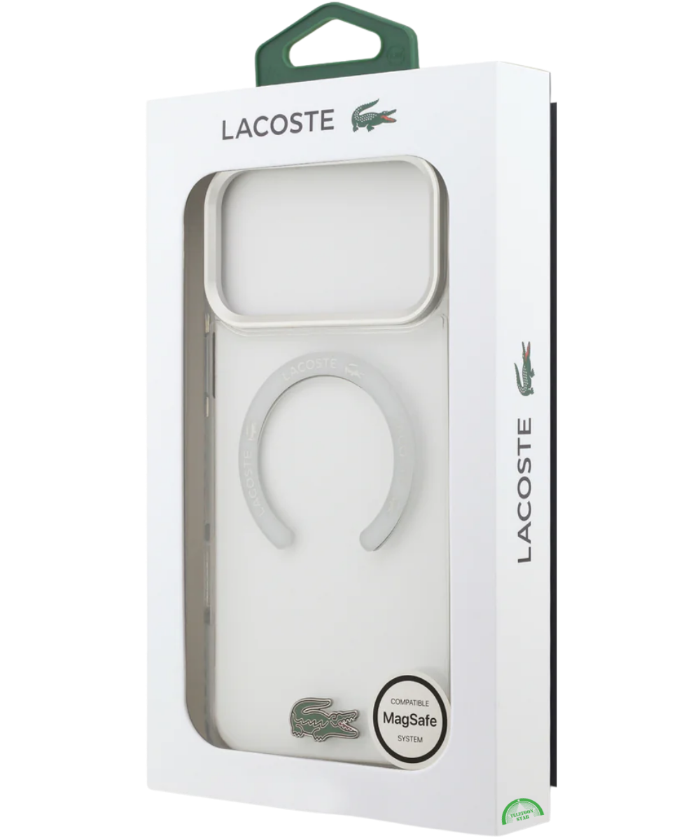 Hoesje voor iPhone 17 Pro Clear Mag Grip Shield Case