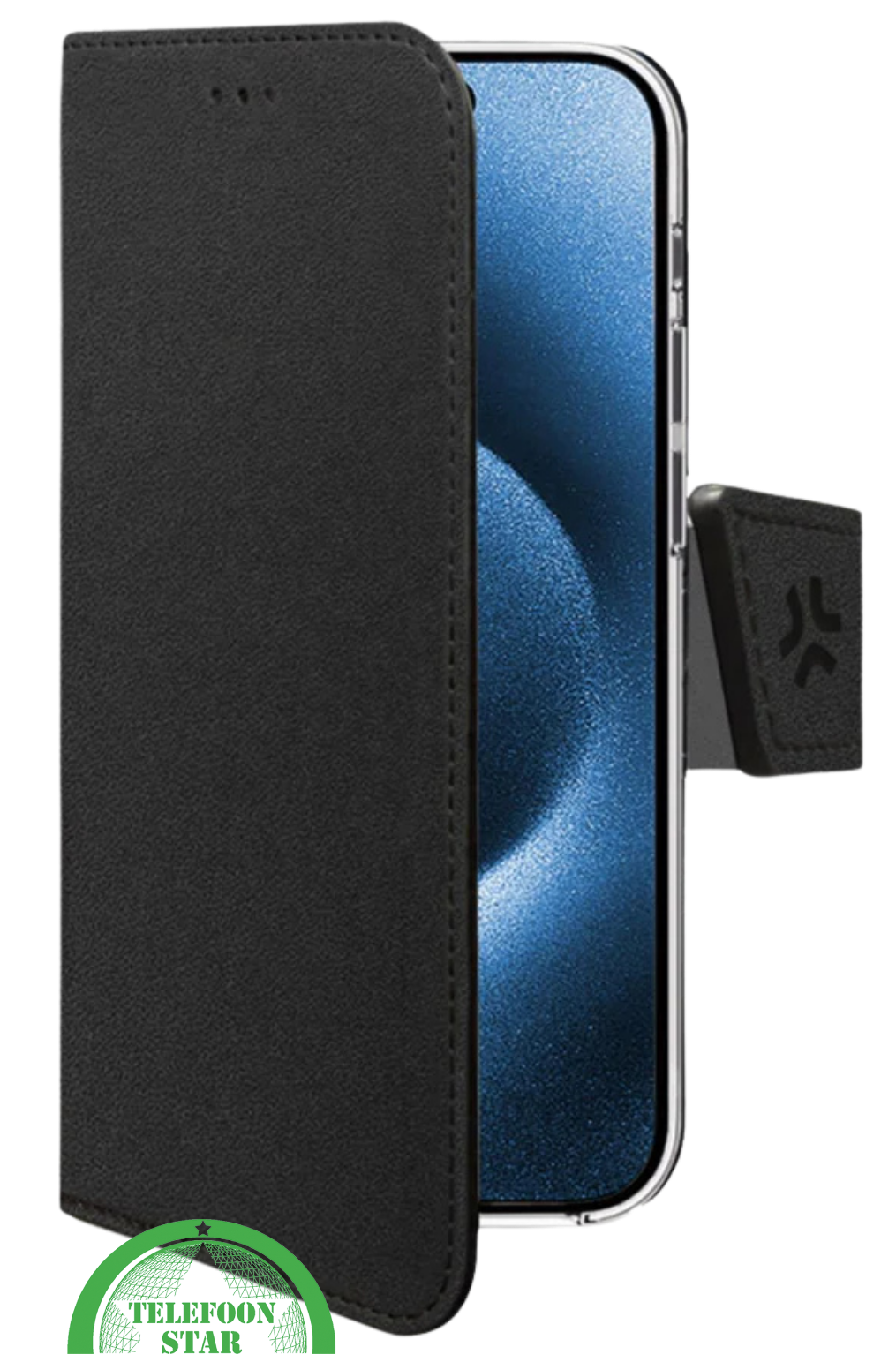 iPhone 16 Pro Bookcase Hoesje – Bruin | Elegant Design met Volledige Bescherming