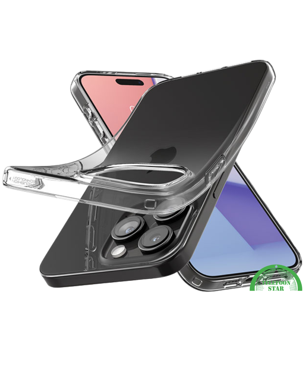 Transparant Hoesje voor iPhone 15 Pro Slank, Flexibel & Sterke Bescherming