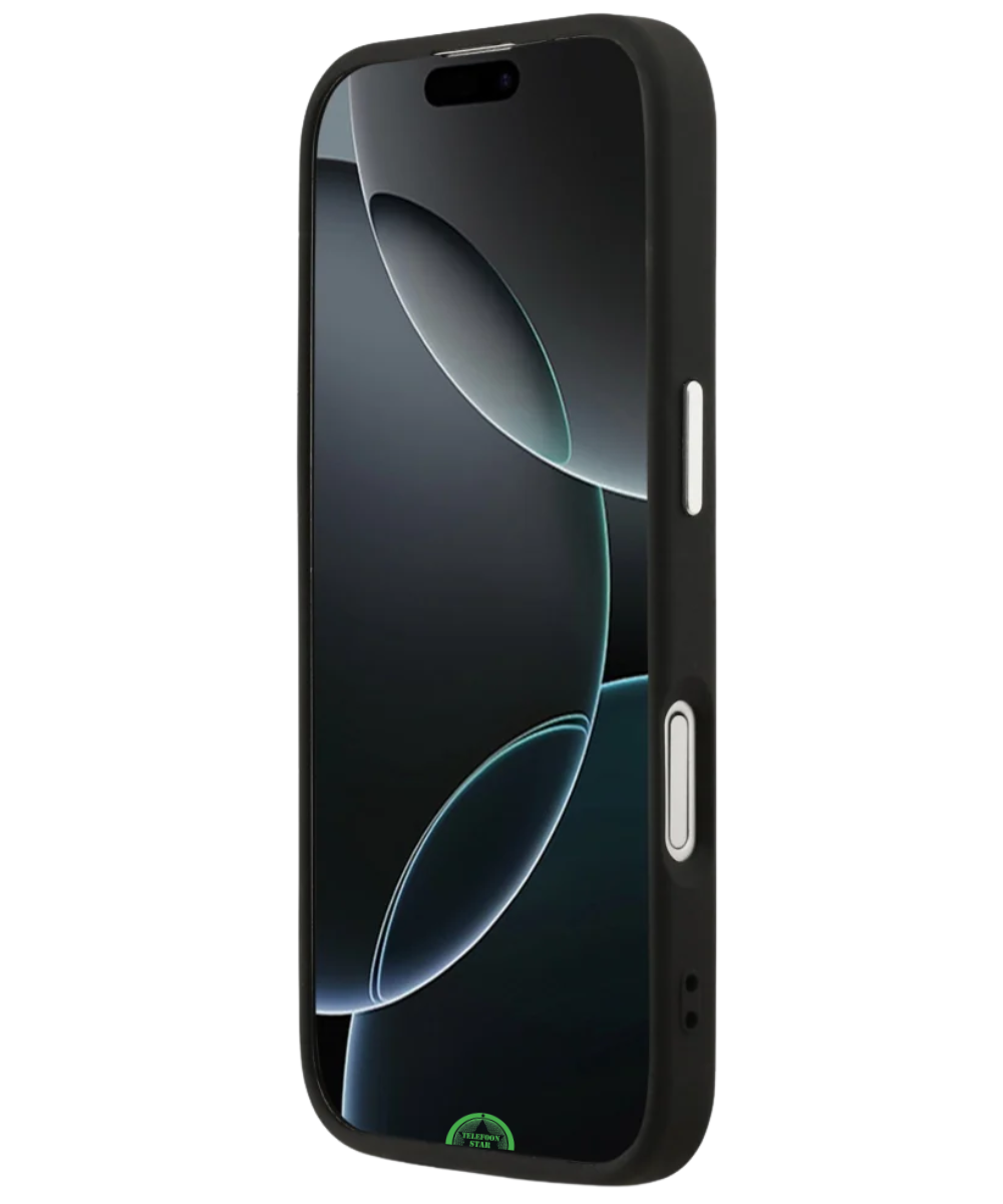 Hoesje voor iPhone 17 Air Zwart met Camera-Beschermrand