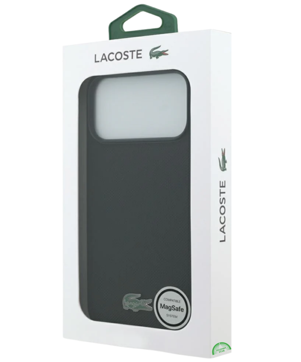 Hoesje voor iPhone 17 Pro Max Carbon Grip Shield Case – Zwart Soft Touch