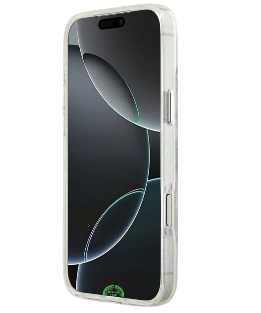 Hoesje iPhone 17 Wit Sterk Slank met Magnetische Ring ClearMag SoftCase