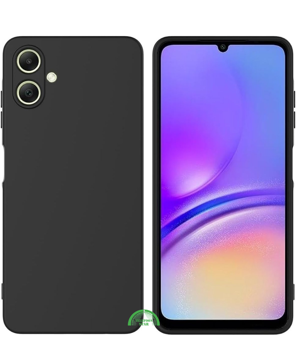 Hoesje voor Samsung Galaxy A07 Zwart Soft Silicone Protect Case