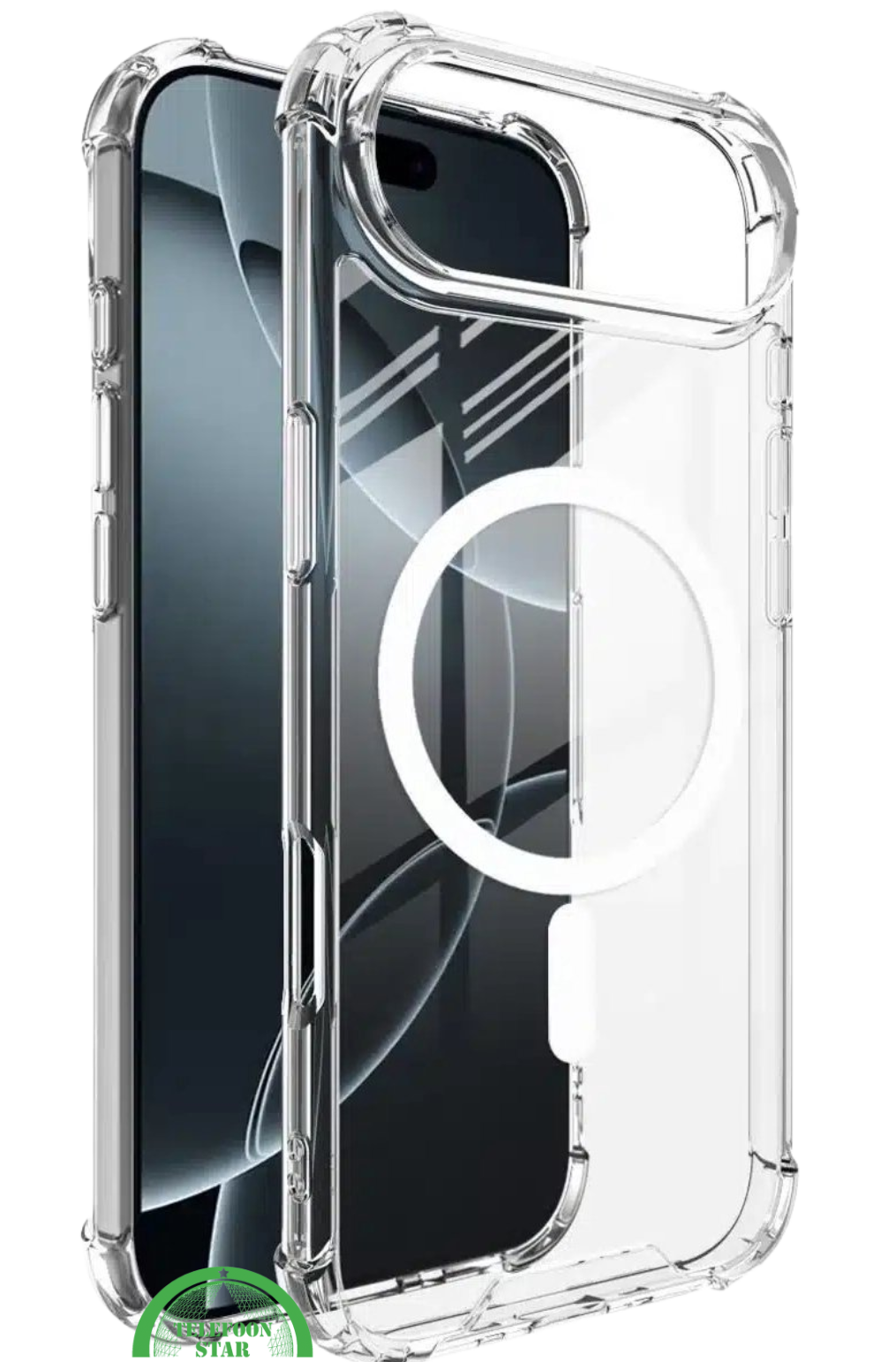 Transparant MagSafe Bumper Hoesje iPhone 17 Air - Sterke, Flexibel, licht en perfect passend en Slank | Telefoonstar