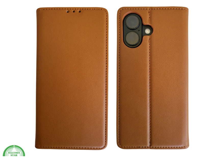 Wallet Case Licht Bruin IPhone 16