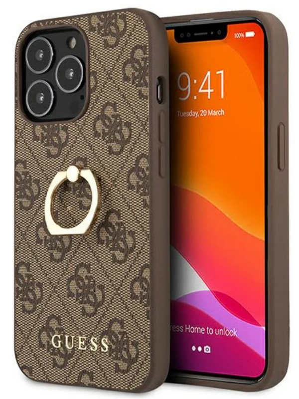 Designer Backcover met Ring iPhone 13 Pro