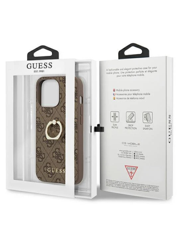 Designer Backcover met Ring iPhone 13 Pro