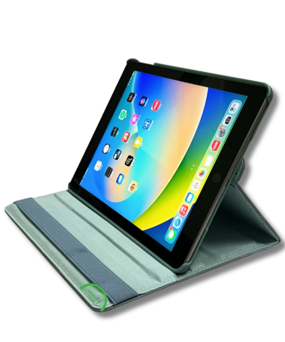 Hoesje voor iPad A16(2025) iPad 10.9 inch10de Generatie Turquoise Slank licht en stevig