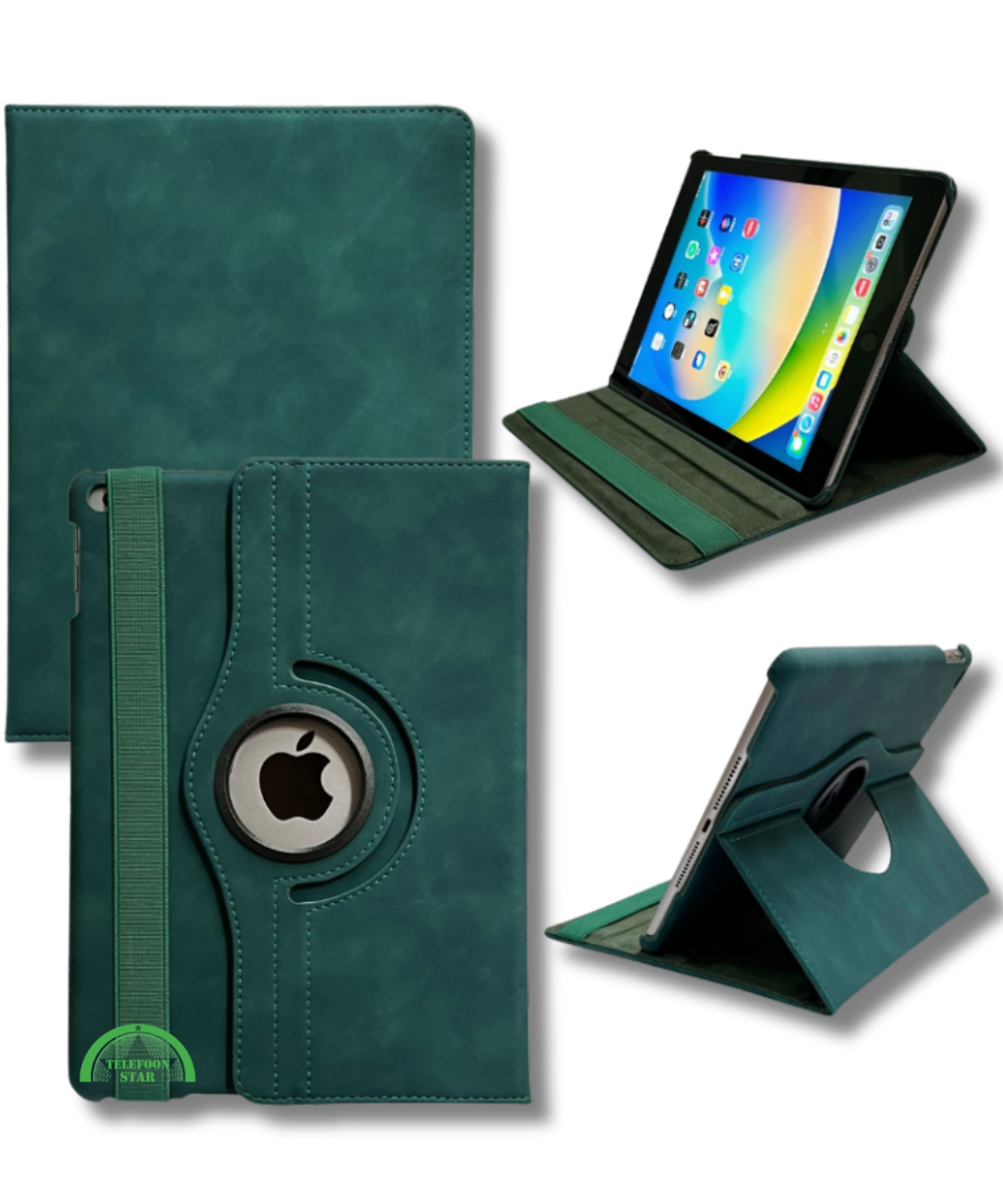 Hoesje voor iPad A16(2025) iPad 10.9 inch10de Generatie Groen Slank licht en stevig