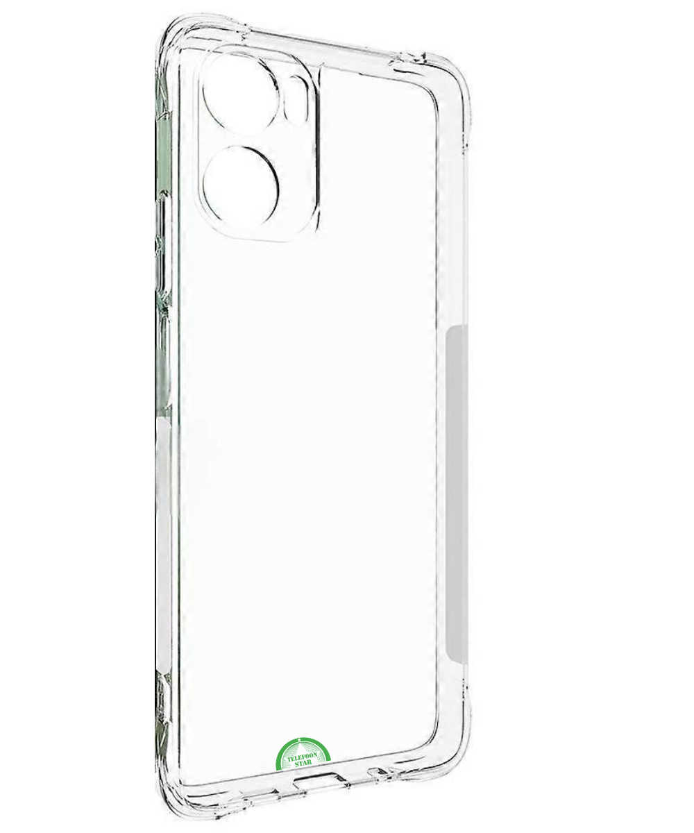 Transparant Hoesje voor Motorola G06 Antischok Slank en nauwsluitend