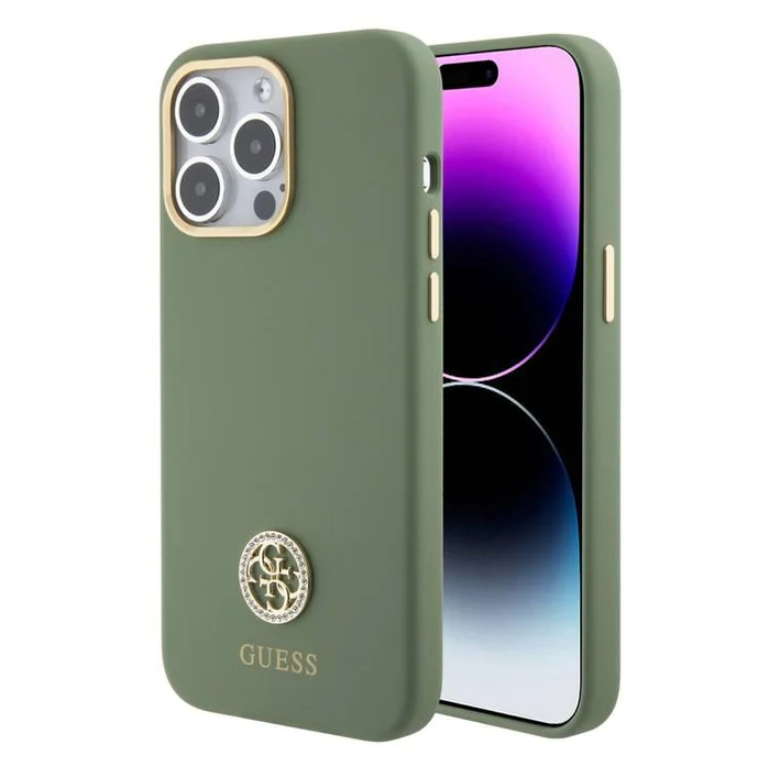 iPhone 15 Backcover | Guess Hoesje | Groen
