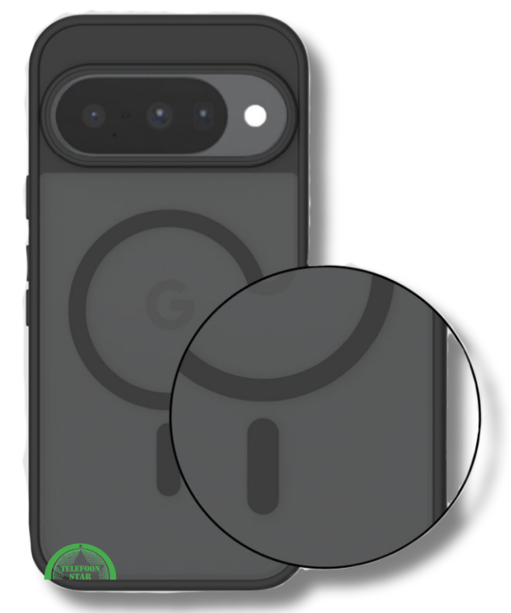 Hoesje Google Pixel 10 Pro XL Crystal Clear Case Met MagSafe Ring Strak