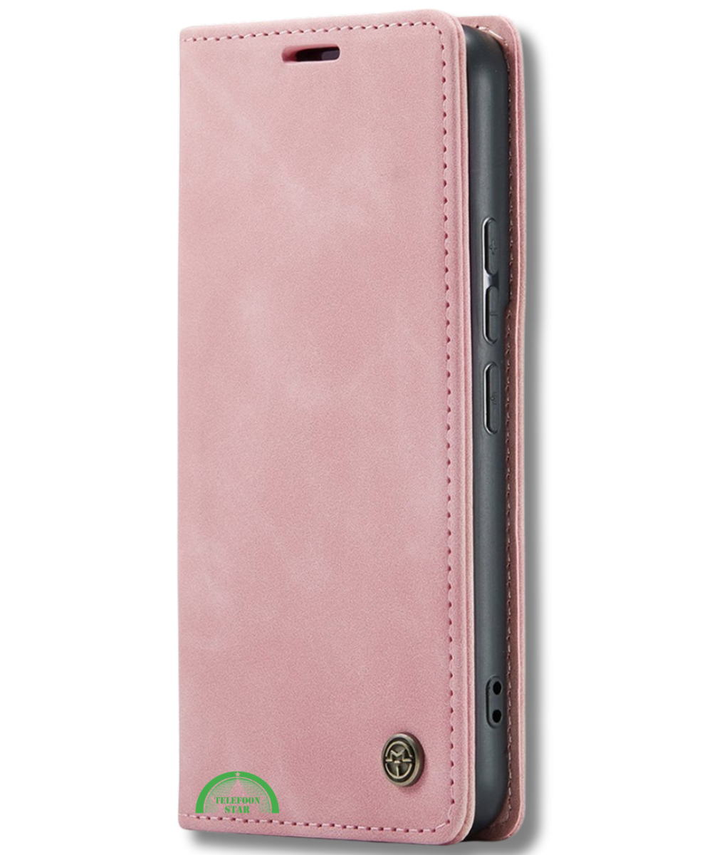 Hoesje Google Pixel 9 Pro XL Roze Bookcase Met Pasjeshouder