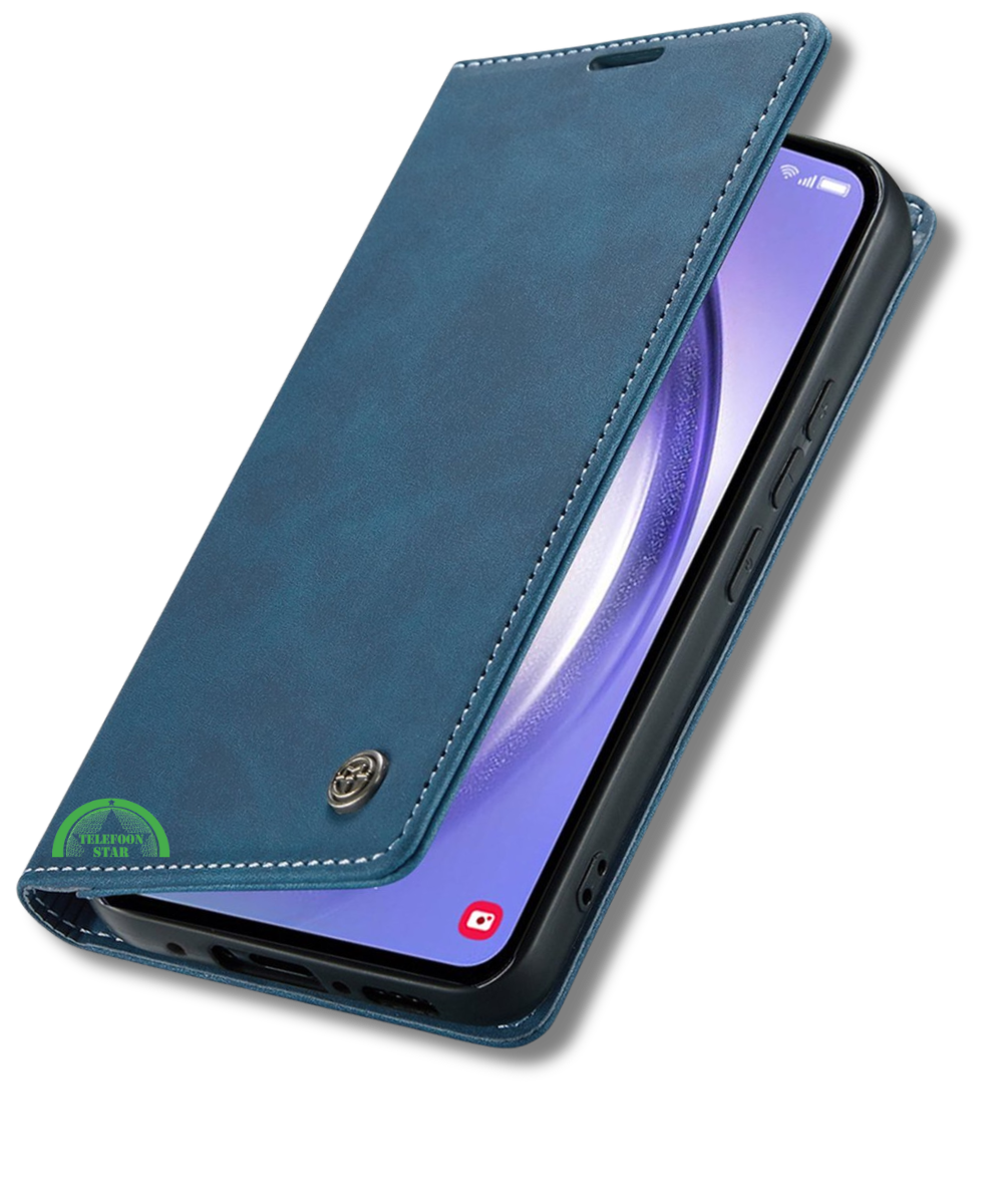 Hoesje Google Pixel 9 Pro XL Groen Bookcase Met Pasjeshouder