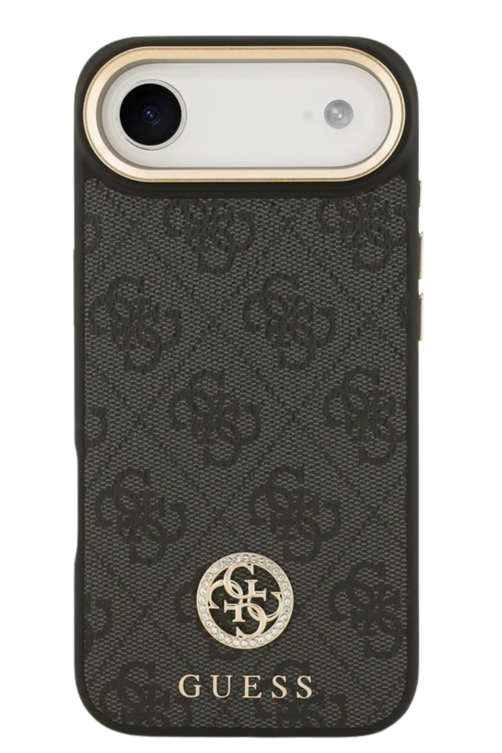 Luxe Protectcase voor iPhone 17 Air – Guess Black top