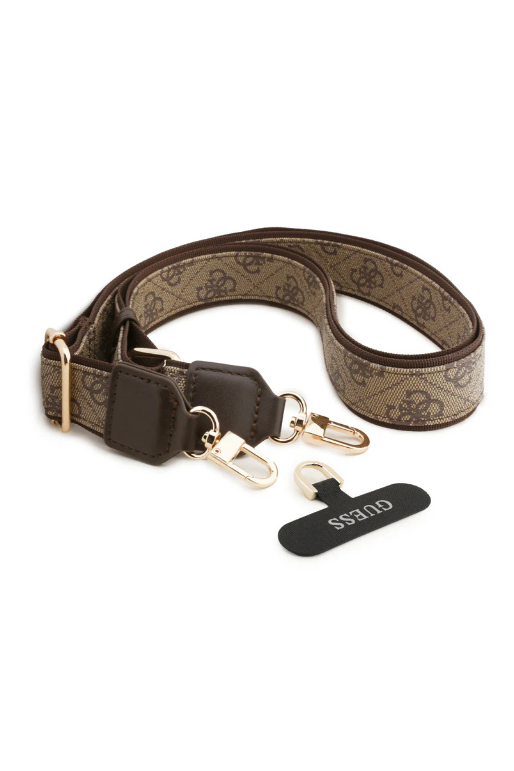 Guess iPhone 17 Air Crossbody Hoesje met Band – Luxe MagSafe Bescherming in Bruin Design