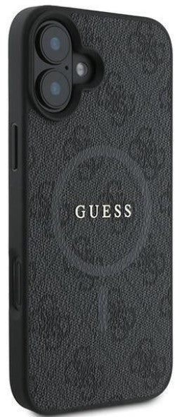 Guess MagSafe Hoesje Zwart iPhone 16 Plus